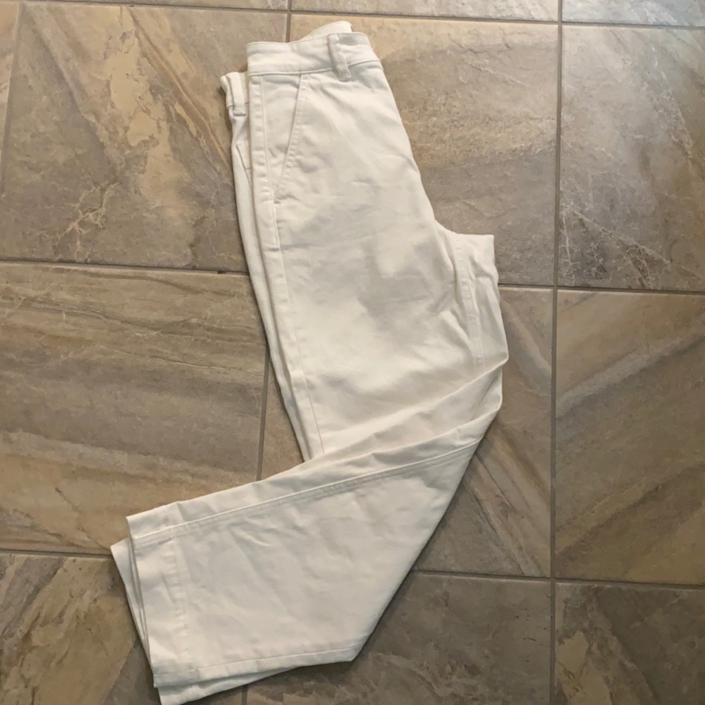 Everlane straight leg crop pant